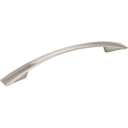 Jeffrey Alexander 128 mm Center-to-Center Satin Nickel Flared Regan Cabinet Pull 847-128SN